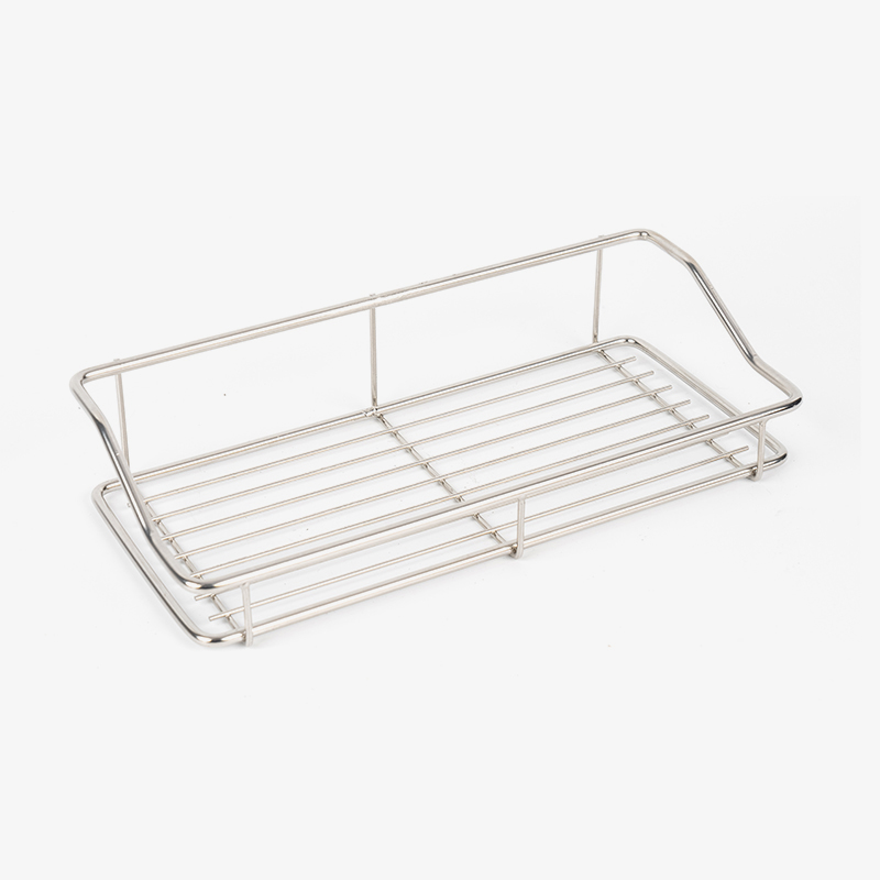 Koupelnová úložná police z nerezové oceli bez vrtání