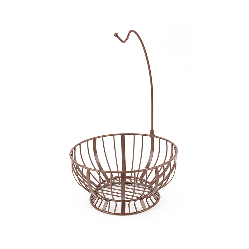 Košík na ovoce s banánovým věšákem do kuchyně