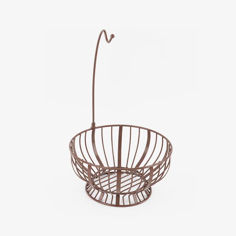 Košík na ovoce s banánovým věšákem do kuchyně